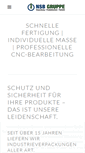 Mobile Screenshot of nsb-gruppe.de